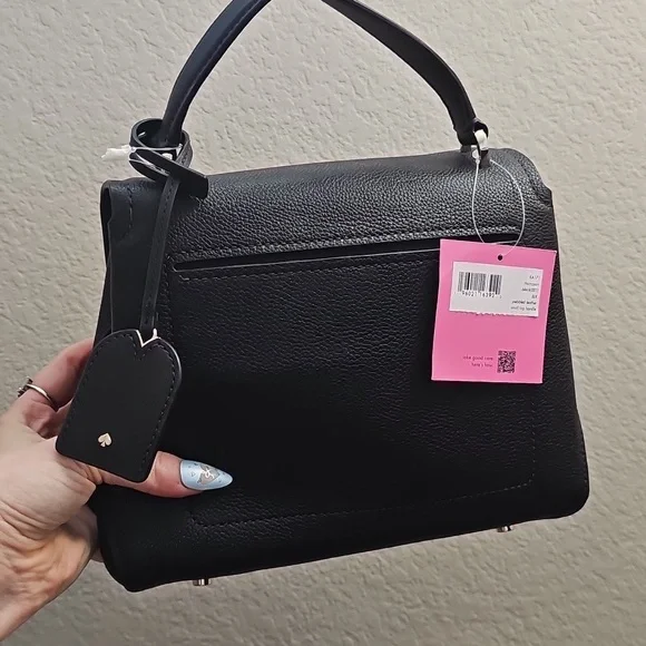 Kate Spade Thompson Pebbled Leather Small Top Handle Bag - Picture 5 of 7